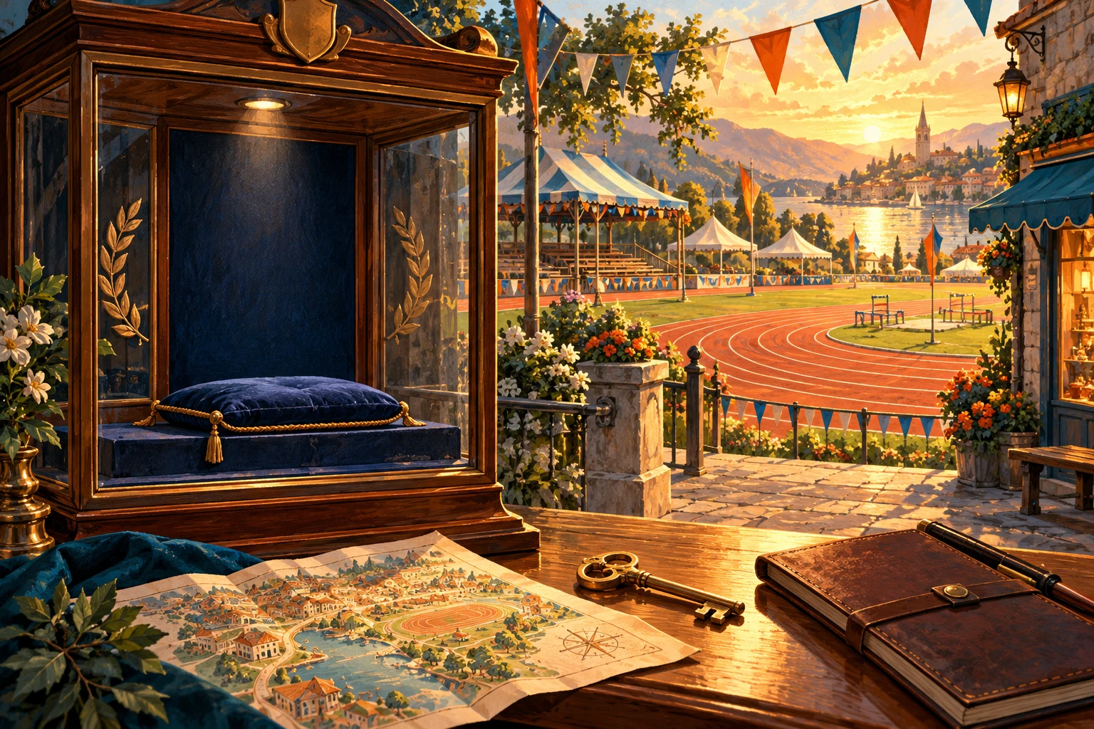 A missing trophy and a trail of community festival clues